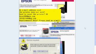 epson XP800 resetter XPXP20 XP30 XP33 reset XP100 XP102 XP103 [upl. by Germaun179]