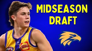 The Eagles amp the MIDSEASON AFL Draft [upl. by Sotos]