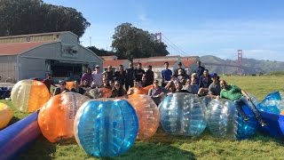 Castlight Health Bubble Soccer Event with PlanetXone [upl. by Ahsrat602]