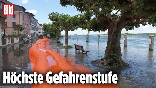 HOCHWASSER Der Bodensee läuft über [upl. by Mctyre]