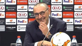 Chelsea 41 Arsenal  Maurizio Sarri Full Post Match Press Conference  Europa League Final [upl. by Anivle931]