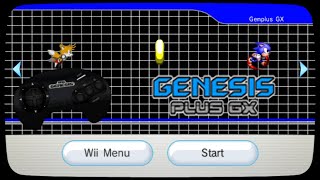 SEGA SG 1000  HOW TO SETUP GENPLUS GX ON THE NINTENDO WII [upl. by Banks]