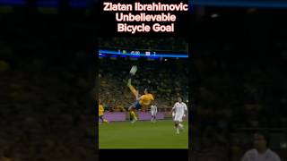 Zlatan Ibrahimovic Unbelievable Bicycle Goal vs England [upl. by Aikemit]