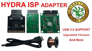 HYDRA eMMC ISP Adapters Tool BGA153BGA169BGA221BGA162 eMMC Break Out Board [upl. by Naahsar]