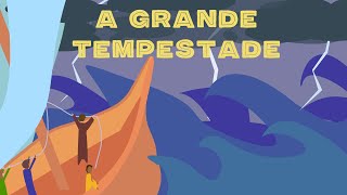 A Grande Tempestade  Jardim da Infância  Lição 2  2° Trimestre  2024 [upl. by Lydie]