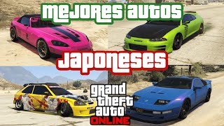 TOP 10 mejores autos JAPONESESJDM del GTA Online 90s2000 [upl. by Aicre]