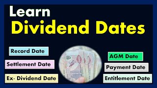 Tracking Key Dividend Dates  Dividend Dates Explanation in Detail with Examples [upl. by Sacha]