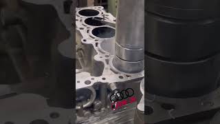 Audi RS3 engine block machiningmachiningturning enginemanualmachinist [upl. by Selhorst231]