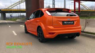 Ford Focus ST 25 mk2  RCP TurboBack Exhaust [upl. by Derej435]