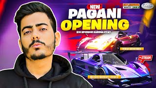 BGMI 1🇮🇳 DBS KING CONQUEROR🔥NEW PAGANI SUPERCAR CRATE OPENING ❤️BGMI LIVE bgmilive [upl. by Algernon]