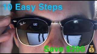 How to DIY RayBans for 15 [upl. by Aisenat]