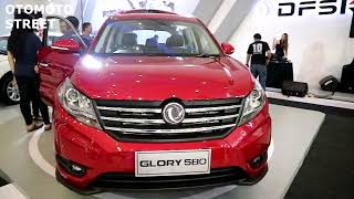 DFSK Glory 580 18 CVT 2019Red colour Exterior and Interior [upl. by Namso]