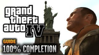 GTA 4  100 Completion Guide Key to the City Achievement  Trophy 1080p [upl. by Nosnirb924]