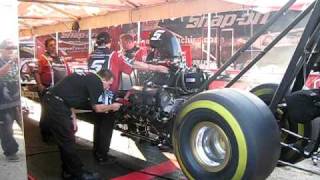 INSANE Top Fuel NHRA Throttle Blip [upl. by Eartnoed]