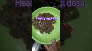 Healthy and tasty 🤤😋 raggi dosa recipe shortsyoutuberfood [upl. by Onailimixam]