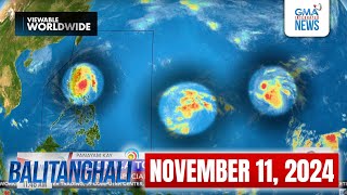 Balitanghali Express November 11 2024 HD [upl. by Octavia]