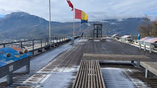 Birds Eye View of Grenoble and Ride on the Téléphérique [upl. by Tooley361]