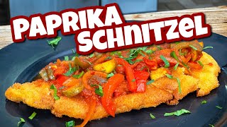 Das Paprikaschnitzel so gelingt es am besten  Westmünsterland BBQ [upl. by Desdamona]