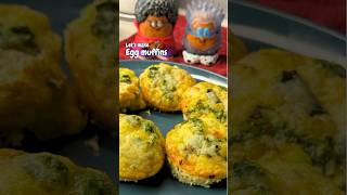 Start Your Day with ProteinPacked Egg Muffins✨ healthybreakfast quickrecipes eggmuffin❤️ [upl. by Ainocal]