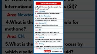 General knowledge questions and answers knowledge shorts [upl. by Dutchman144]