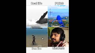 pubg vs free fire whale comparison 😂 pubgmobile nexpubg [upl. by Akitan]