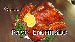 Pavo Enchilado super fácileconómico y delicioso video 175 [upl. by Wistrup116]