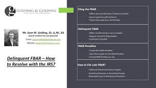 Filing FBAR Late How to Submit FBARs when you Missed Prior Year FBAR Filings Delinquent FBAR Help [upl. by Helga748]