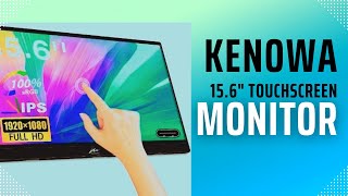 Kenowa 156 Inch Touchscreen Portable Monitor [upl. by Tseng]