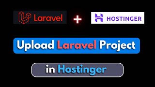 How to Upload Laravel Project on Hostinger Hpanel Step by Step Tutorial [upl. by Ardnekan]