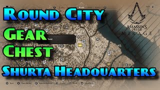 Discover Hidden Treasure Shurta Headquarters Gear Chest in Round City in Assassins Creed Mirage [upl. by Lenahc474]