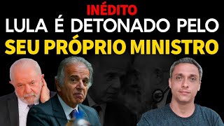 LULA é detonado pelo seu próprio ministro  Isso eu nunca tinha visto Ninguém aguenta mais o ladrão [upl. by Retsek435]