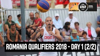 FIBA 3x3 Europe Cup Qualifier  Romania 2018  Day 1 22  ReLive [upl. by Lemmie]