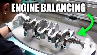 How Engine Balancing Works  Smooth Running Cars [upl. by Noemys277]