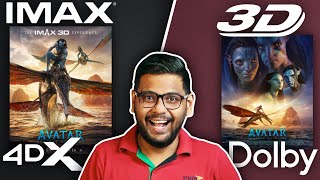 IMAX vs 3D vs 4Dx vs Dolby Atmos [upl. by Glassman]