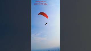 Wingover maneuver paragliding in the good day [upl. by Ylsel933]