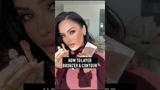 How To Layer Contour amp Bronzer l Christen Dominique [upl. by Atinor620]