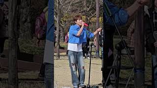 Onewe  impromptu song quotDandelionquot Street WE Live 1 240330 [upl. by Aeriell]