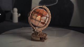 Puzzle 3d Globe Lumineux à Led [upl. by Marillin]