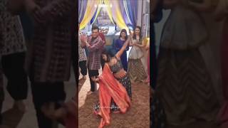 Isare se naira dance🥰🥰 yrkkh 👏shorts youtube [upl. by Kinom950]