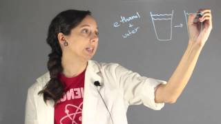 Miscible vs Immiscible Liquids  Chemistry Lessons [upl. by Imik]