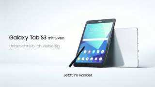 Das neue Samsung Galaxy Tab S3 mit S Pen [upl. by Aneerehs]