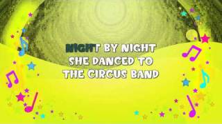 Nellie the Elephant  Karaoke  Nelly the Elephant  Nursery Rhyme  KiddieOK [upl. by Jenda]