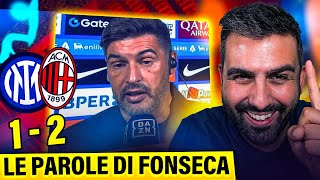 LE PAROLE DI FONSECA post INTER  MILAN 12 [upl. by Aelc497]