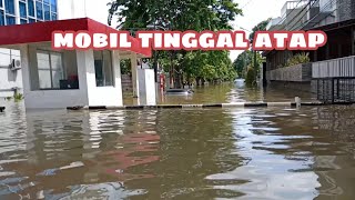 Banjir terparah sepanjang sejarah green Ville Jakarta barat [upl. by Imij736]