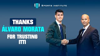 Entrevista a Álvaro morata  ITTI Sports Institute  Beca Álvaro Morata [upl. by Ohara]