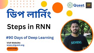 RNN Main Steps in Training a Training a Recurrent Neural Network RNN  Bangla Tutorial [upl. by Nosaes]