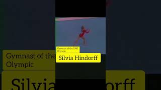 1980s olympic gymnast Silvia Hindorff  athletics gymnasticsolympics gymnast fypシ゚viral [upl. by Anbul310]