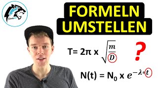 Schwierige FORMELN umstellen  Übungsaufgaben [upl. by Tenom607]