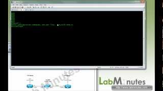 LabMinutes RS0003  Cisco Network Time Protocol NTP Configuration [upl. by Capps]