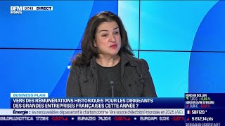 Bénédicte Hautefort Scalens  Vers des rémunérations historiques pour les dirigeants cette année [upl. by Brynna144]